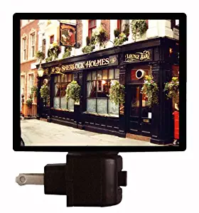 London Night Light, Sherlock Holmes Pub, England LED Night Light