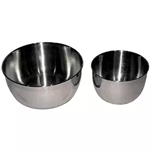 Stainless steel bowl set for Sunbeam & Oster mixers