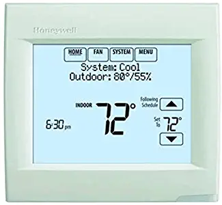 Honeywell TH8110R1008 Vision Pro 8000 Touch Screen Single Stage Thermostat with Red Link Technology