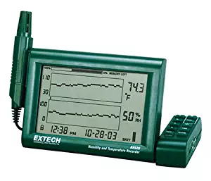 Extech RH520A Humidity and Temperature Chart Recorder with RS-232 Computer Interface