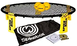 Spikeball Combo Meal - As Seen On Shark Tank TV - 3 Ball Set, Drawstring Bag, And Rule Book