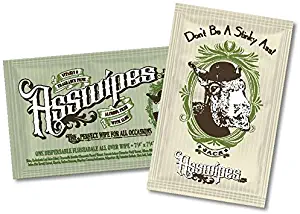 ASSWIPES To Go Single Packets! Everyday Flushable Bathroom Wipes with Aloe and Vitamin E! (30 packets)