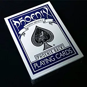 1 Deck of Phoenix Playing Cards (Blue) Phoenix Back Standard Deck by Card Shark