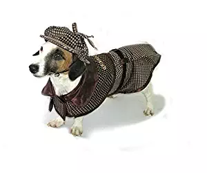 Dog Costume SHERLOCK HOUND COSTUMES - Famous Detective Dogs Outfit(Size 5)