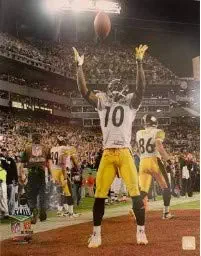 Santonio Holmes Pittsburgh Steelers Action Photo (Size: 8" x 10")