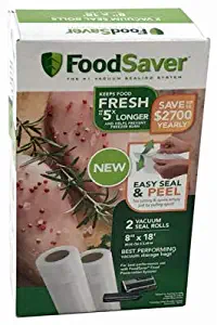 Sunbeam Products 245242 8 x 18 in. Foodsaver Rolls - Clear44; Pack of 2