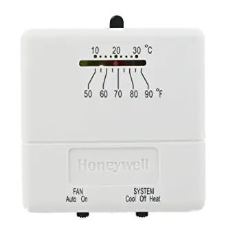 Honeywell CT31A1003/E, Heat and Cool Non Programmable Thermostat (Pack of 10 pcs)
