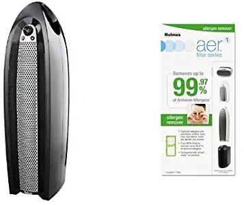Holmes HAP9422-NUA aer1 HEPA-Type Tower Air Purifier with Allergen Remover Filter