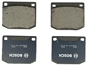 Bosch BP2B QuietCast Premium Semi-Metallic Disc Brake Pad Set For Select Austin Healey; Elva; Ford; Lotus; Marcos; MG; Morgan; Reliant; Rolls-Royce; Saab; Sunbeam; Triumph; TVR; Front