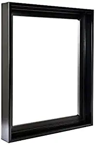 Black Floater Frame for 1.5" deep Canvas (24x36")
