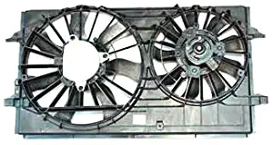 TYC 621150 Chevrolet Replacement Radiator/Condenser Cooling Fan Assembly