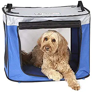 CoolerDog Pup-Up Pop Up Dog Shade Tent Kennel, Portable Sun Protection for Your Pet