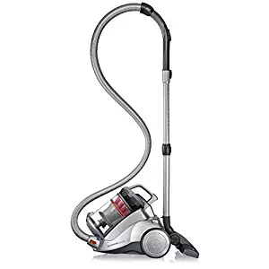 Severin Germany Nonstop Corded Bagless Canister Vacuum Cleaner, Polar Silver