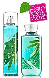 Bath and Body Works RAINKISSED LEAVES Gift Set ~ Shower Gel & Fine Fragrance Mist. Full Size