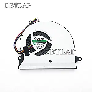 DBTLAP Laptop CPU Fan Compatible for Asus U56E U56E-RAL9 Delta BB86 BDB05405HHB 5V 0.36A CPU Cooler Fan