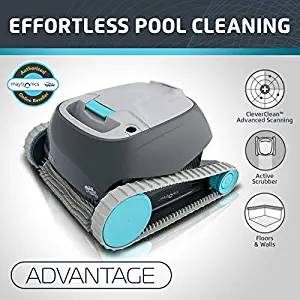 Dolphin Advantage Automatic Robotic Swimming Pool Cleaner with Large Capacity Top Load Filter Basket Ideal for Inground Swimming Pools Up to 33 Feet