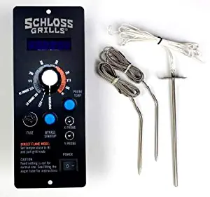 Replacement Dual Meat Probe Controller 400 Degree – High for Camp Chef Wood Pellet Grills