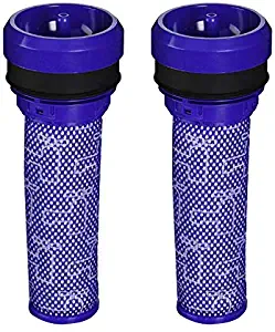 Surrgound Rinsable Pre Motor Filter Fit for Dyson DC39 Animal, Multi-Floor Canister Vacuum Cleaners,Part # 923413-01, 2pk