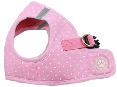 BINGPET BB5004 Polka Dot Soft Vest Dog Puppy Pet Harness Adjustable