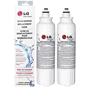 (2 Pack) LMXC23746S - OEM Upgraded Replacement for LG Refrigerator Water Filter