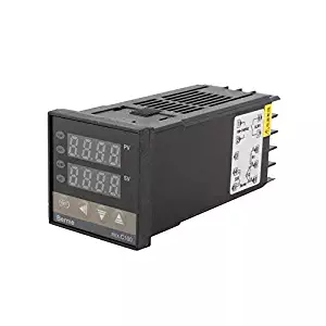 Hilitand Alarm REX-C100 Digital Intelligent Thermostat LED PID Temperature Controller Kits AC110V-240V 0℃~400℃