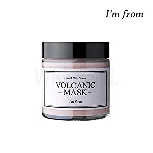 I'M FROM Volcanic Mask 110g, Natural Volcanic Clay 8.6%, Absorbs excess sebum and dead skin cell