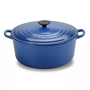 Le Creuset Enameled Cast-Iron 9-Quart Round French Oven, Cobalt