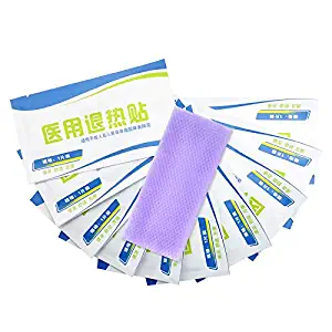 Color Changing Fever Cooling Patch Forehead Strips Relieve Headache for Kids Children Adults,10 Count