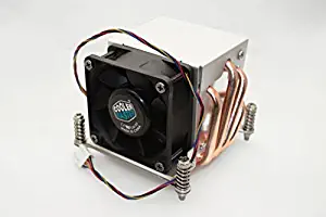 Cooler Master 2U Cooling Fan/Heatsink (SQUARE MOUNTING) Socket-R for LGA2011/2011-V3 i7-5820K Haswell-E 6-Core 140W Processor