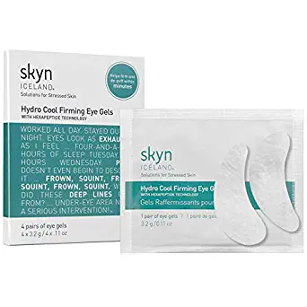 skyn ICELAND Hydro Cool Firming Eye Gel, 4 Count