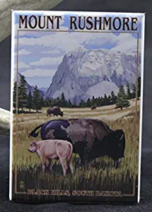 Mount Rushmore Refrigerator Magnet. Black Hills, South Dakota