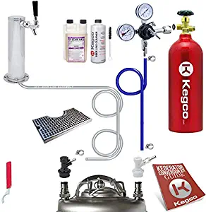 Kegco KC EBUTCK-BLCP-5T Conversion Kit, Stainless Steel