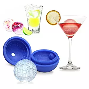Silicone Ice Ball Maker, Round Food Grade Spheres Ice Cube Mold Tray Desert Sphere Mould Ice DIY Tool for Whiskey Cocktail Soft Drinks