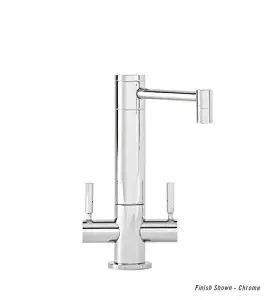 Waterstone 1900HC06 Hunley Hot and Cold Double Handle Filtration Faucet, Black