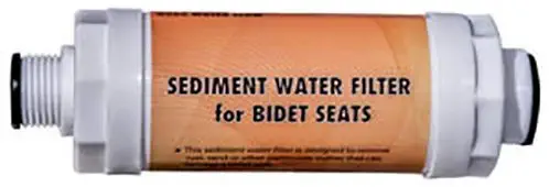 Sediment Water Filter for Bidet Seats