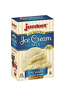 Junket Vanilla Ice Cream Mix,4-Ounce Boxes (Pack of 12)