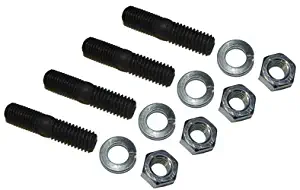 (F-1-7) Inline Tube Fan Mounting Studs and Nuts Compatible with 1970-81 GM Vehicles