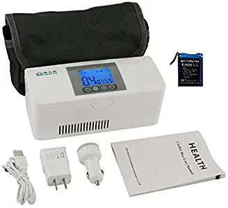 Portable Insulin Cooler Refrigerated Box Drug Reefer Car Small Refrigerator Battery Working 8 Hours