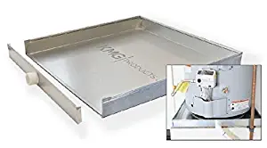 The Square Water Heater Pan with Detachable Front (26" x 26" x 2-1/2")