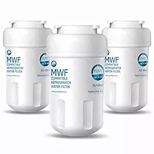 Pure Life Filter PLF-MWF Replacement For GE MWF, MWFP, MWFA, GWF, GWFA, SmartWater, Kenmore 9991, 46-9991, 469991 – 3 Pack