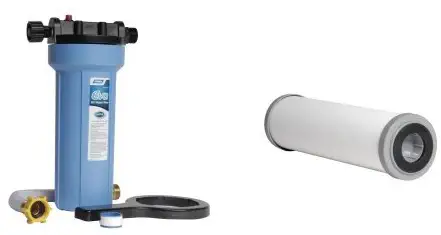 Camco EVO Premium Water Filter with Replacement Cartridges Bundle