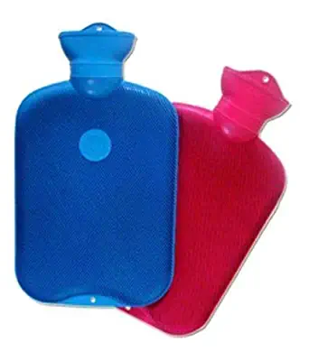 Coronation Hot Water Bottle Thick Rubber Hot Bottle Bag Warm Relaxing 2 Pcs