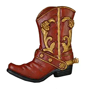 Western Cowboy Boot Figure Collectible Magnet, 2.5-inch