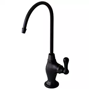 Kingston Brass Gourmetier KS3195AL Restoration Single Handle Water Filtration Faucet, Oil Rubbed Bronze