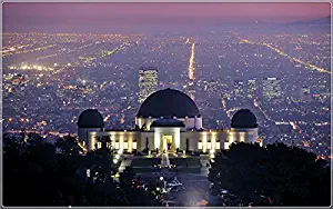 griffith-observatory-los-angeles tourism scenery features creative tourism souvenirs Magnetic fridge magnet