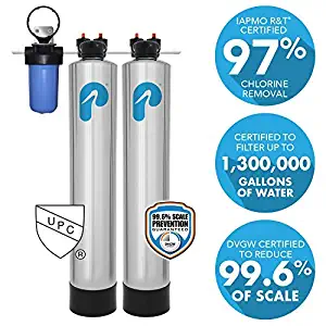 Whole House Water Filter & Water Softener (1-3 Bathrooms)
