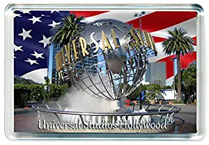 J355 Universal Studios Hollywood Los Angeles Jumbo Refrigerator Magnet US American Travel Fridge Magnet USA