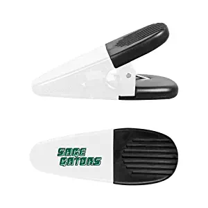 CollegeFanGear Sage White Crocodile Clip/Magnet 'Sage Gators Wordmark'