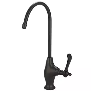 Kingston Brass Gourmetier KS3195TL Templeton Design 1/4 Turn Water Filter Faucet, Oil Rubbed Bronze