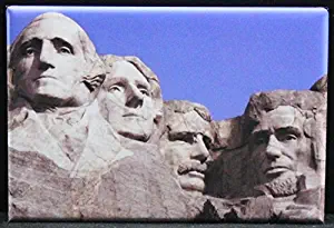 Mount Rushmore Photo Refrigerator Magnet. Black Hills, South Dakota